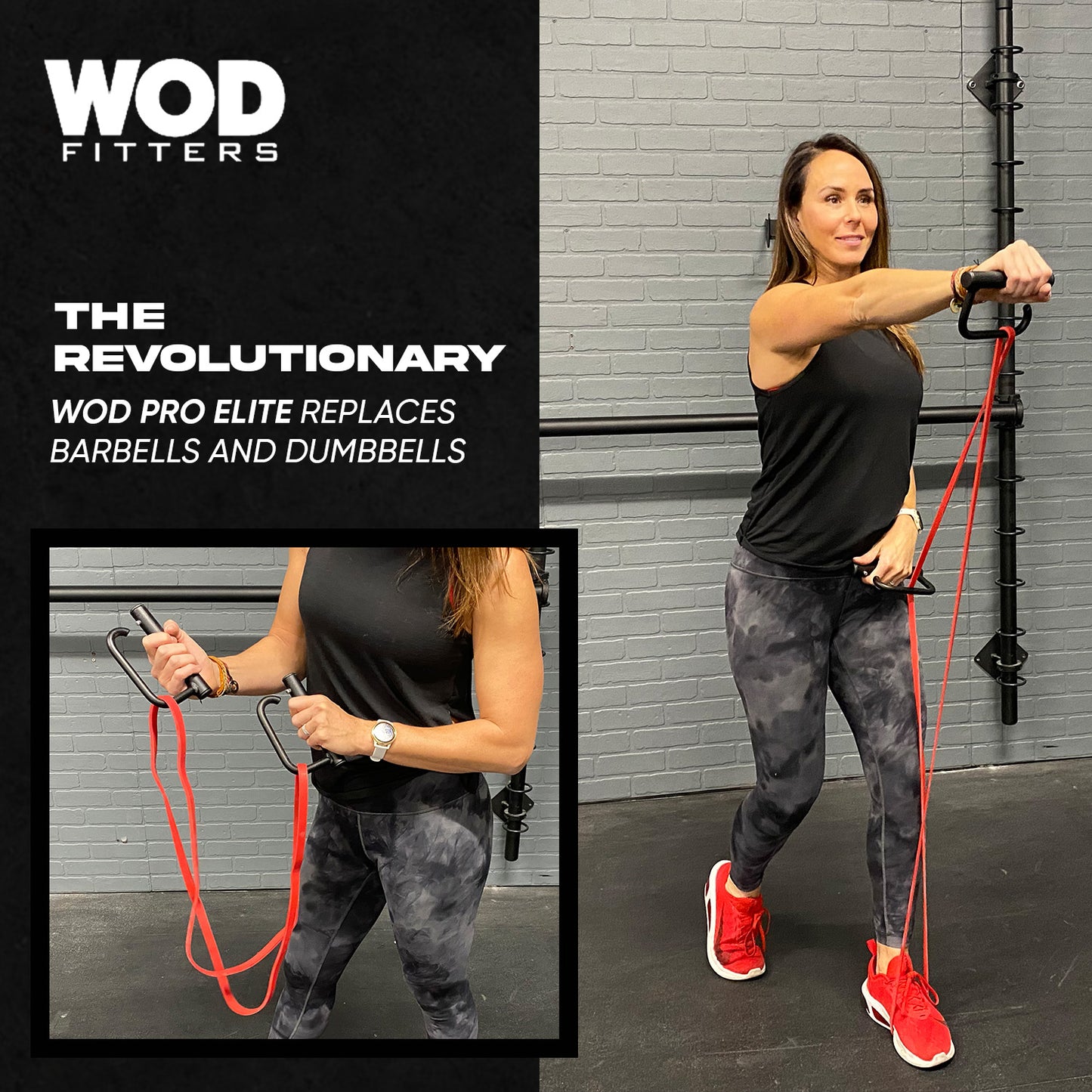 The Revolutionary WOD PRO Elite Bar Replaces Barbells and Dumbbells - Made in the USA