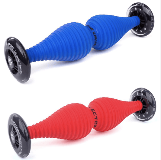 T-Pin Vector / Wave - Patented Trigger Point Massage Body Roller - Made in the USA (17") 
