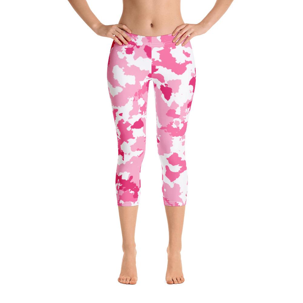 Pink Camo Capri Leggings – WODFitters