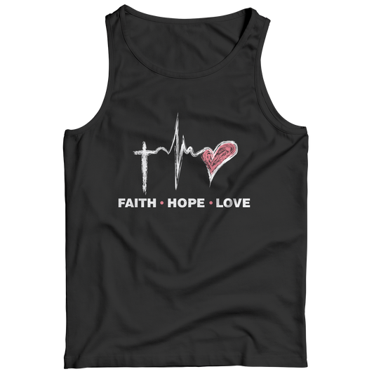Tank Top - Faith Hope Love Tank Top