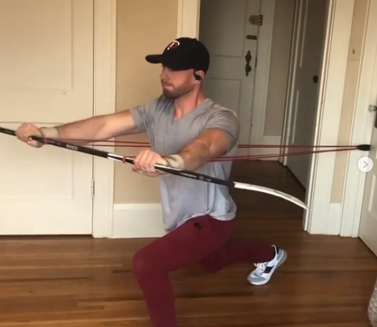 Best at-home workout using WODFitters resistance bands by @mutt_fitness