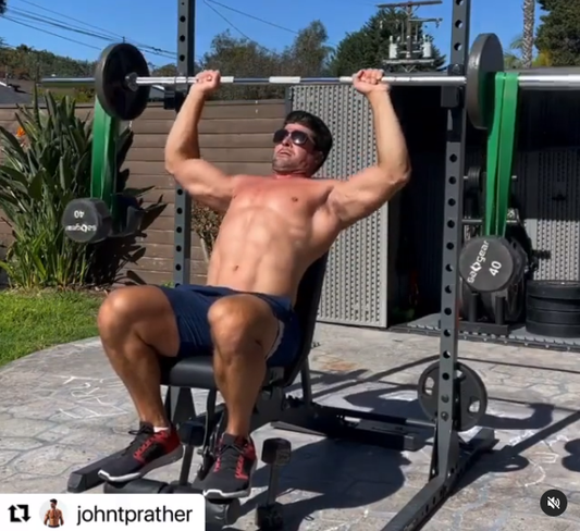 @johntprather Strengthening the shoulder muscle using WODFitters bands