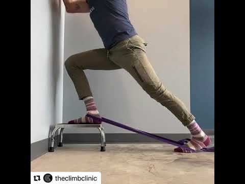 Ankle mobility with WODFitters resistance bands