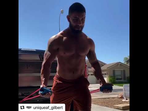 Hand pull by Gilbert using WODFitters resistance bands