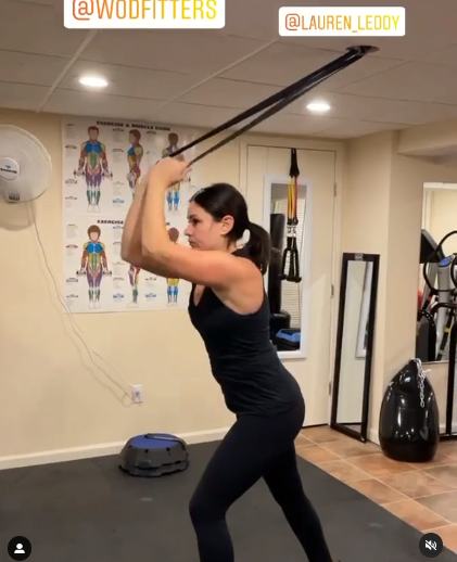 Workout by Laura using WODFitters bands