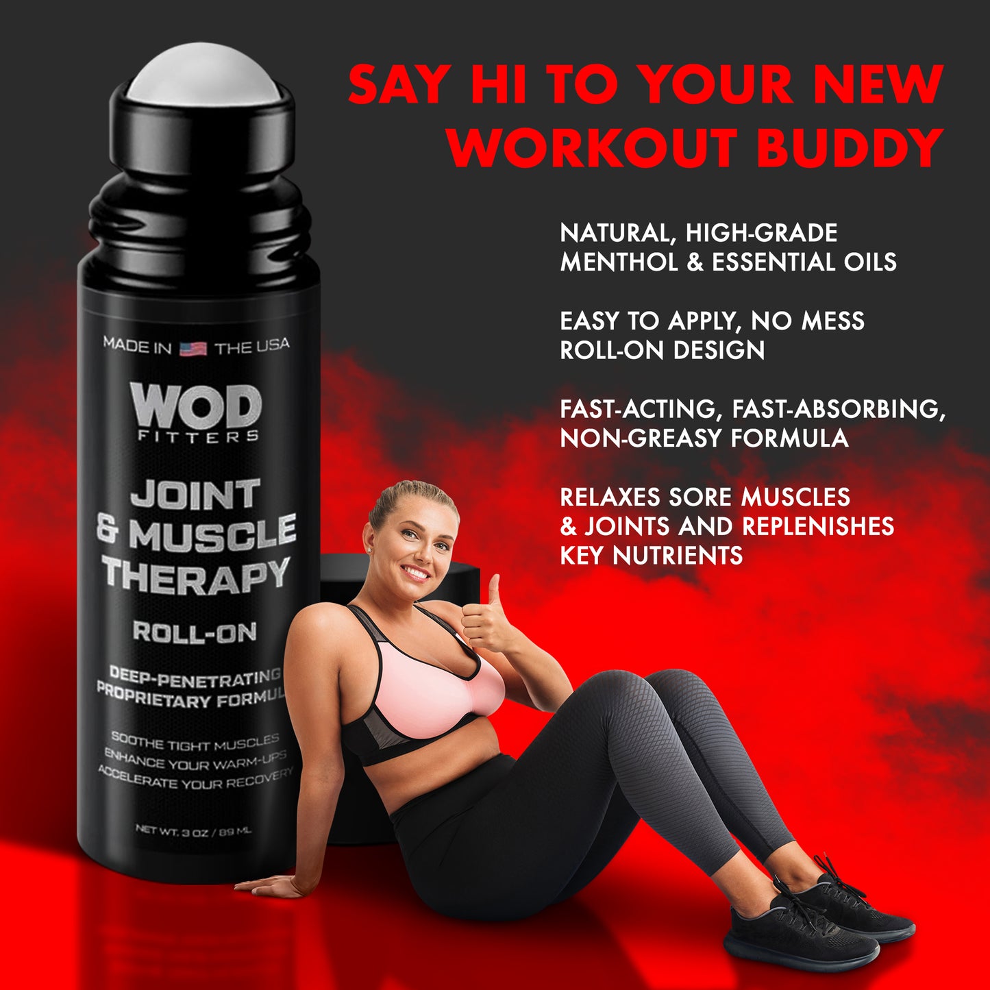 WODFitters Joint & Muscle Therapy Roll On