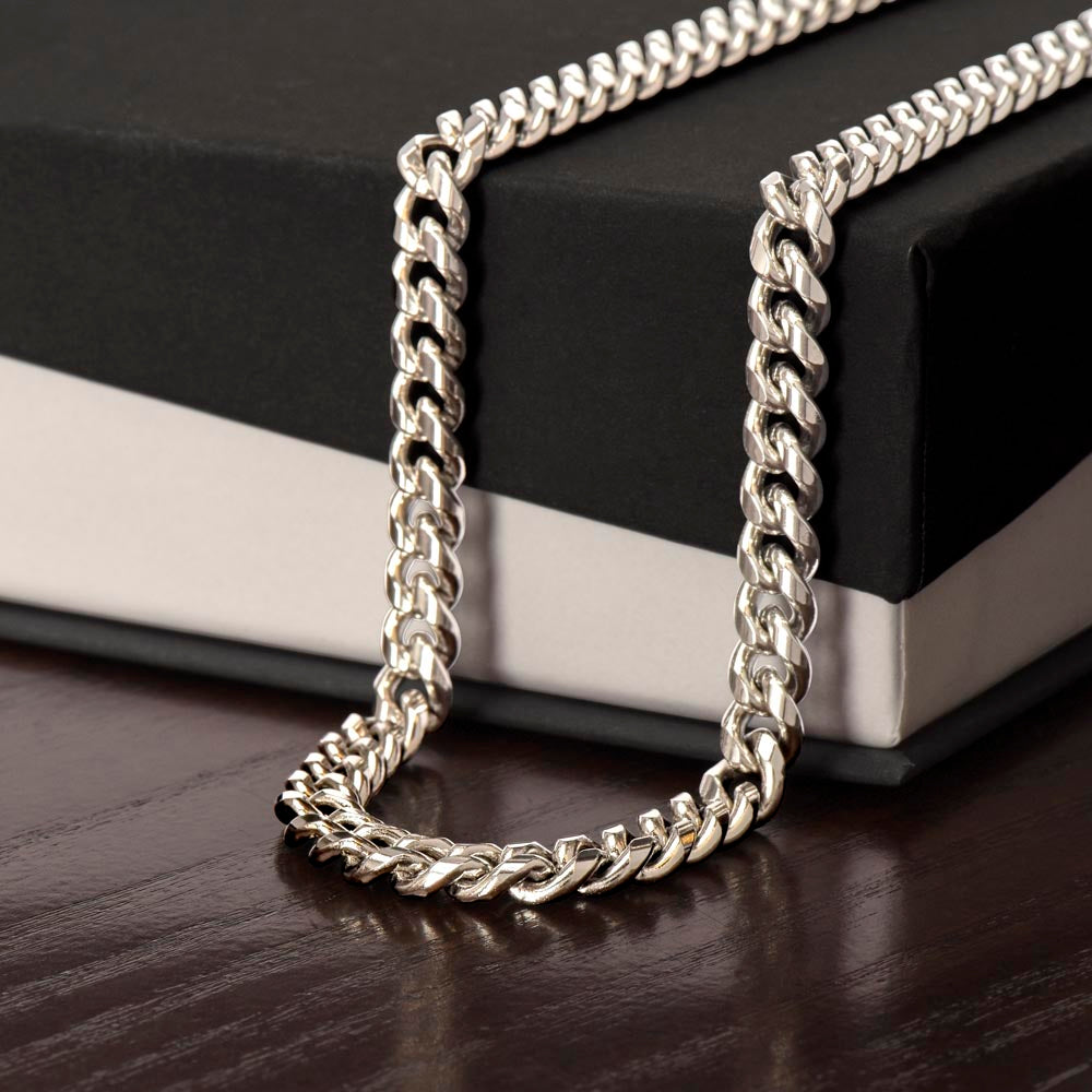 Cuban Chain Link - Stainless Steel Necklace for the Athletes at Heart
