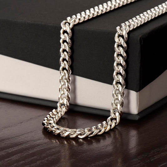 Cuban Chain Link - Stainless Steel Necklace for the Athletes at Heart