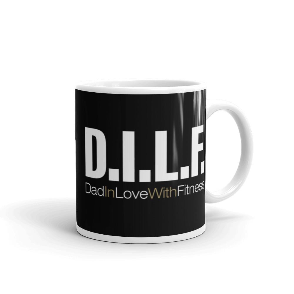 11oz Black Mug - DILF 2