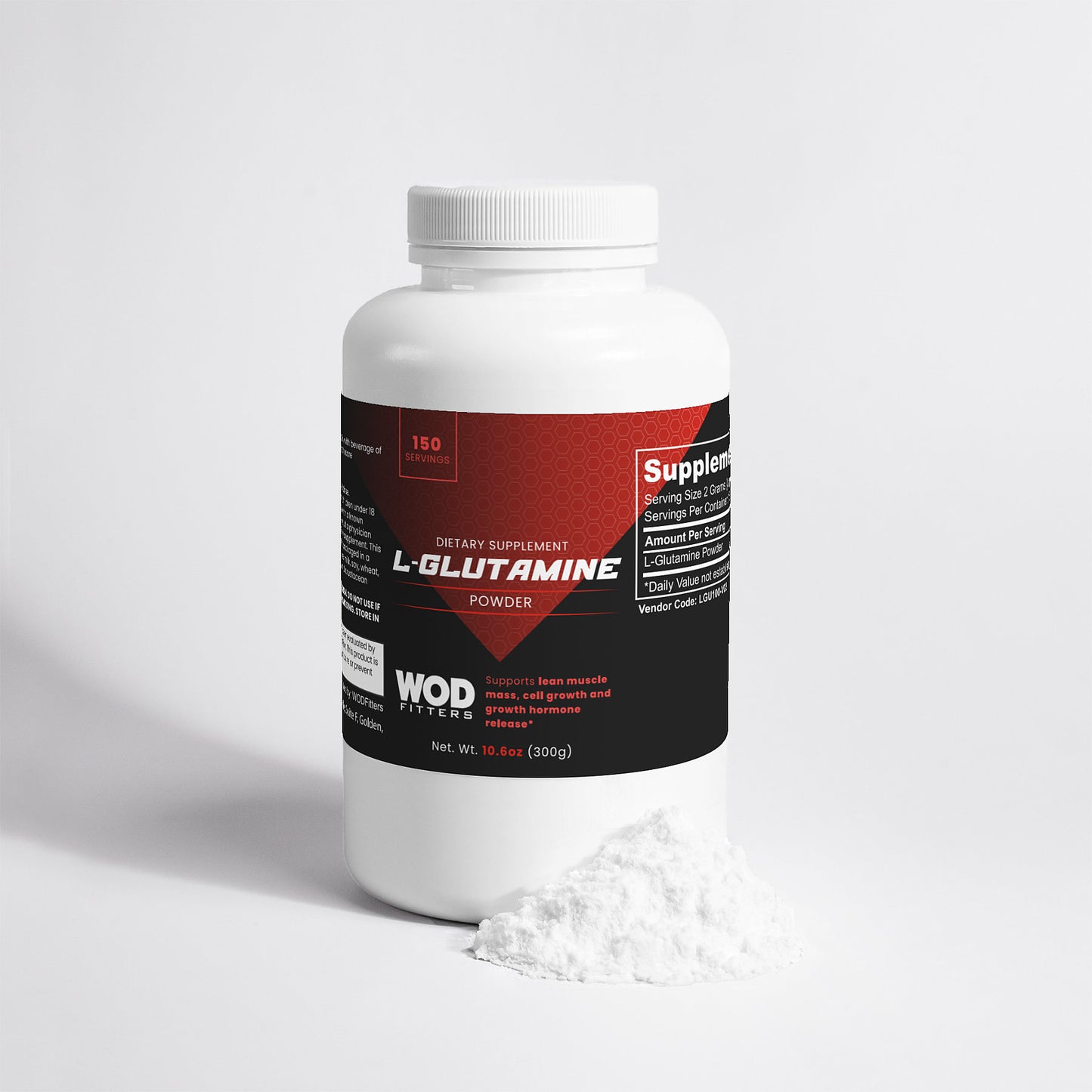 WOD L-Glutamine Powder