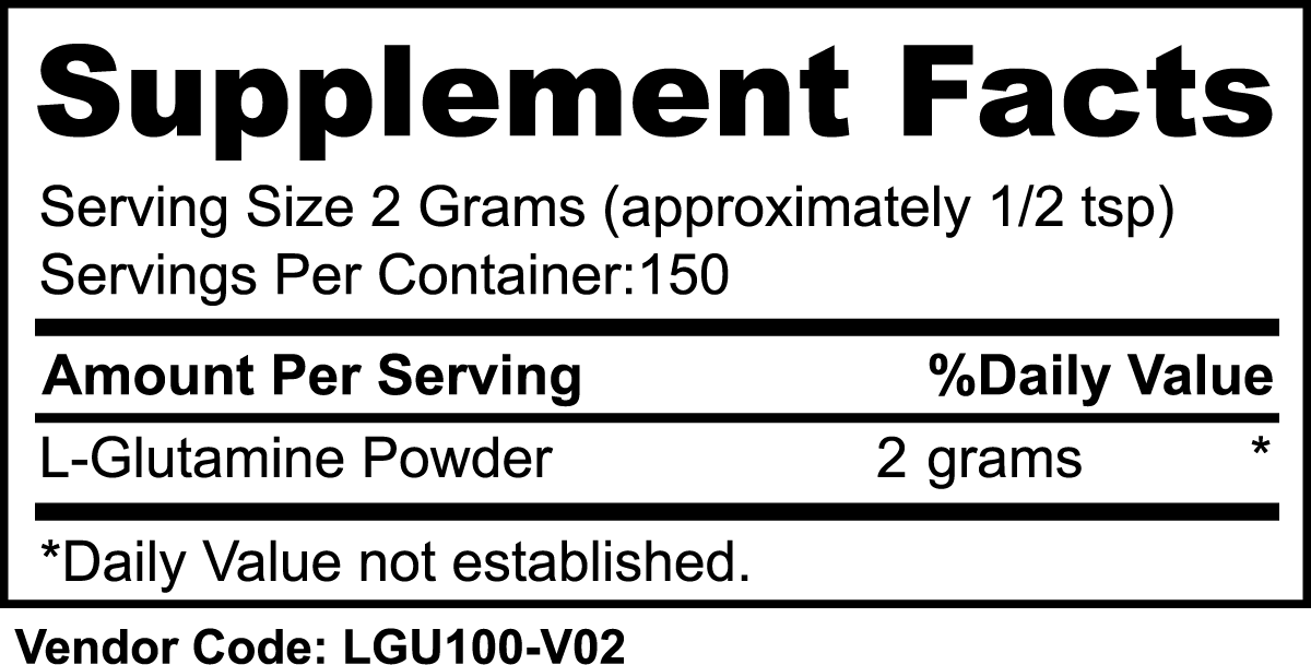 WOD L-Glutamine Powder