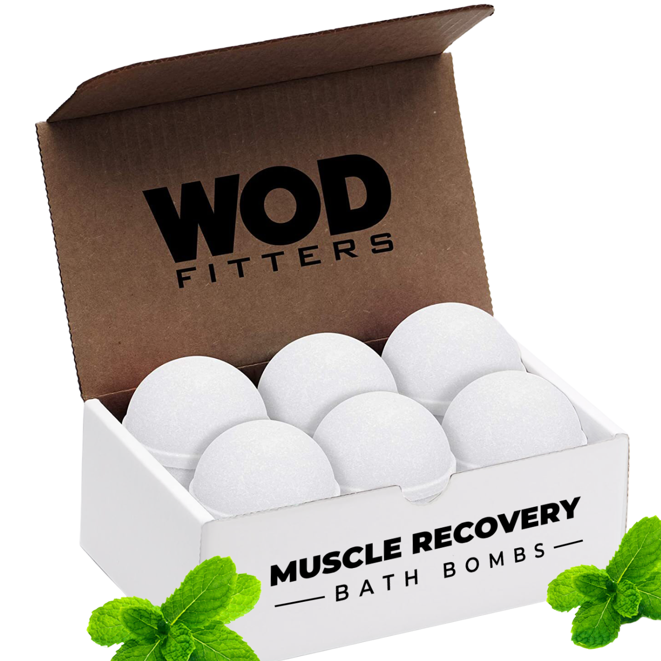 RecoverBomb! - Bath Bombs Scientifically Formulated for Fast Relief from Muscle Soreness After Tough Workouts - 6 Pack
