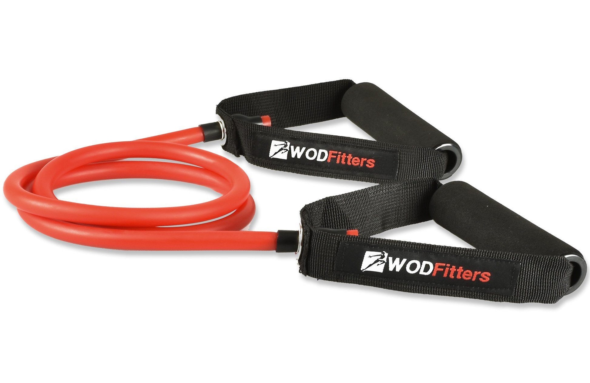 WODFitters Tube Exercise Resistance Bands With Handles 