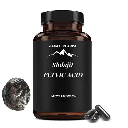 Himalayan Pure Shilajit - 120 Caps - Naturally Occurring Fulvic Acid