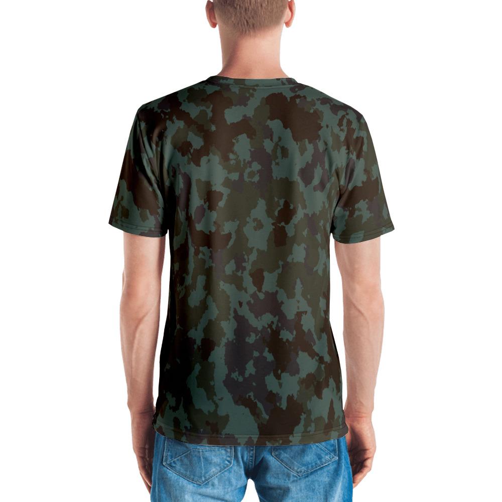 Dark Green Camo WOD Logo Men's T-shirt 