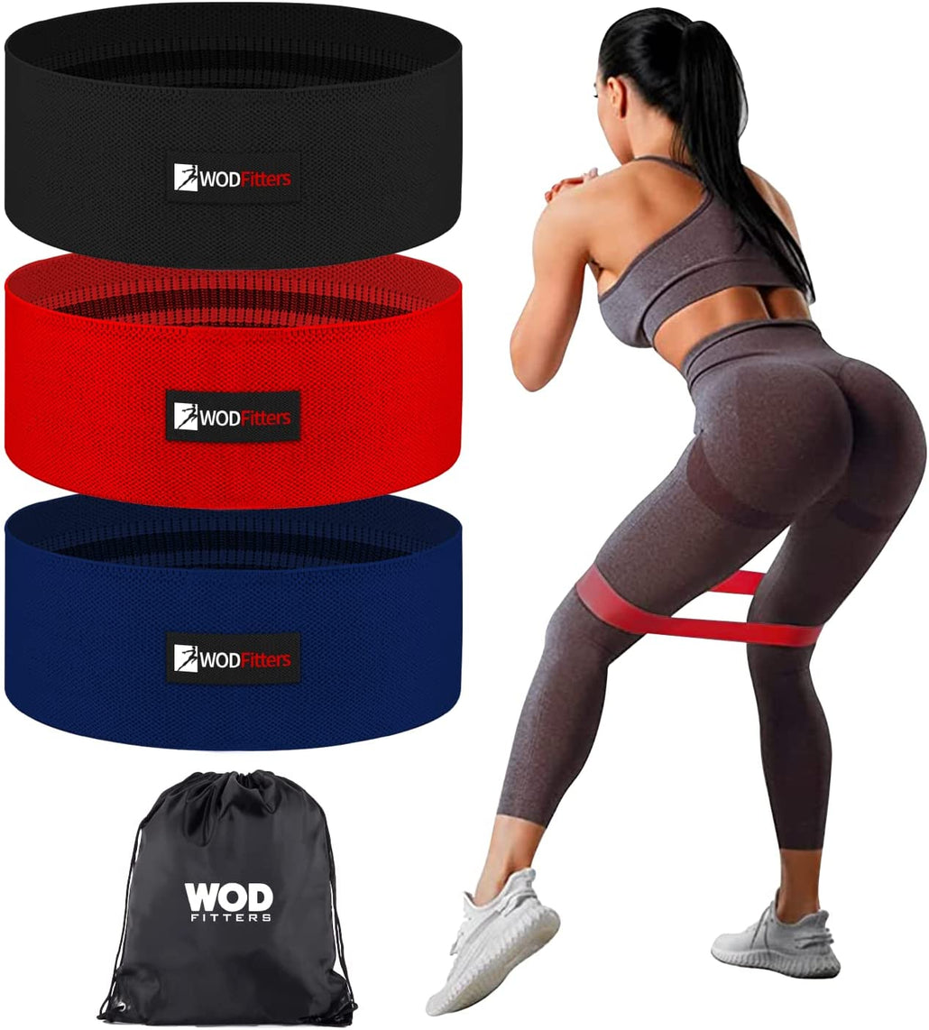 Hip Resistance Band Set - For Glute Activation, Warm Up &amp; Lower Body Workouts