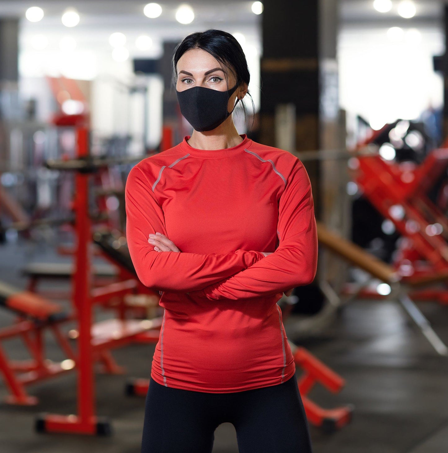 "Safe At Gym" Face Masks With Silverplus® Technology (3-Pack)