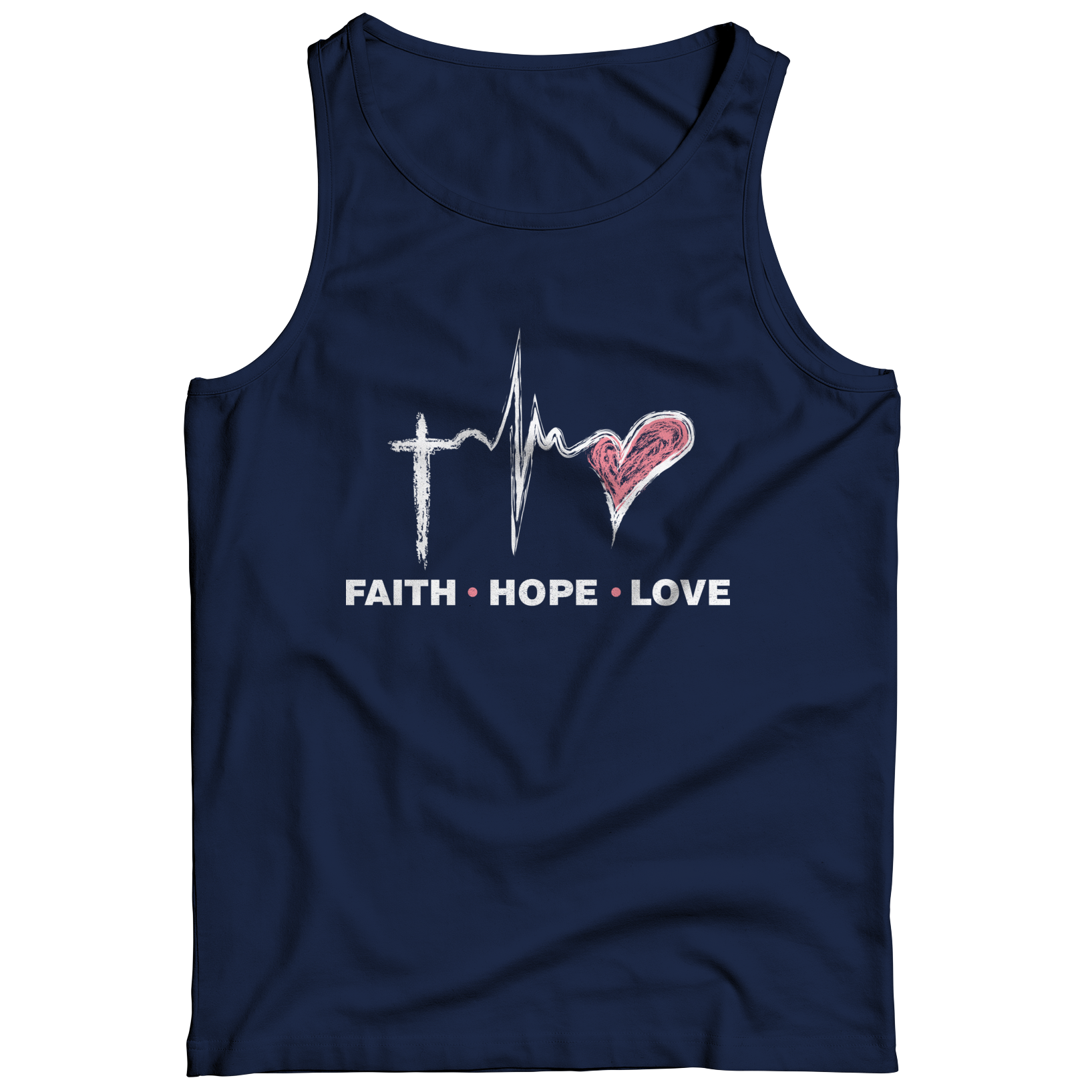 Tank Top - Faith Hope Love Tank Top